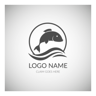 Fish Logo PNG Vector