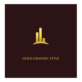 Gold Graphic Logo PNG Vector