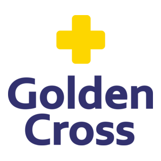 Golden Cross Logo PNG Vector