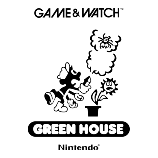 Green House Logo PNG Vector