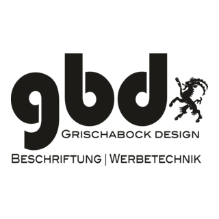 Grischabock Design Logo PNG Vector