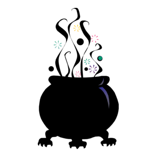 Halloween cookpot Logo PNG Vector