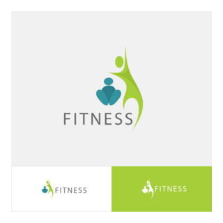 Health Care and Fitness Logo PNG Vector