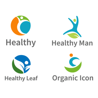healthy leaf Logo PNG Vector