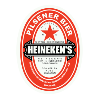 Heineken label Logo PNG Vector