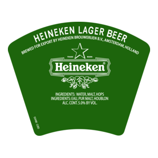 Heineken label Logo PNG Vector