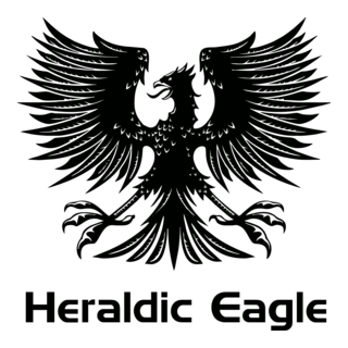 Heraldic Eagle Logo PNG Vector