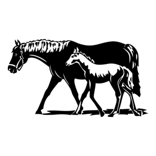 Horse Logo PNG Vector