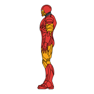 Ironman Logo PNG Vector