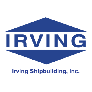 Irving Shipbuilding Logo PNG Vector
