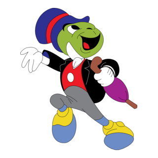 Jiminy Cricket Logo PNG Vector
