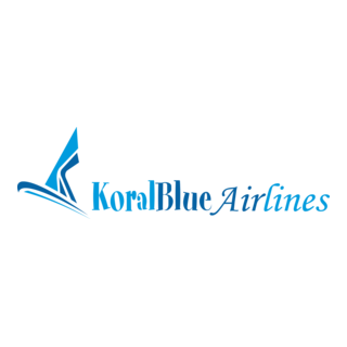 KoralBlue airlines Logo PNG Vector