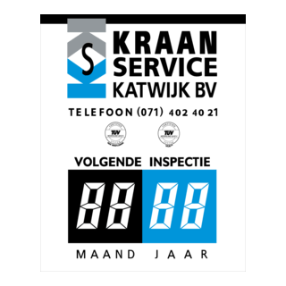 Kraan service Katwijk BV Logo PNG Vector