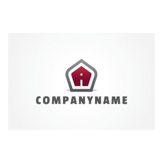 Letter A Shield Logo PNG Vector