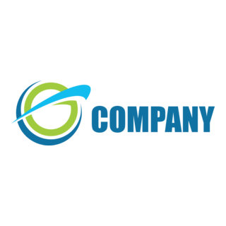 Letter G Globe Logo PNG Vector