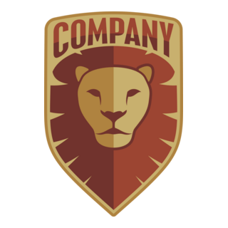 Lion Shield Logo PNG Vector