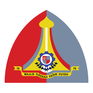 Majlis daerah Pasir Puteh Logo PNG Vector