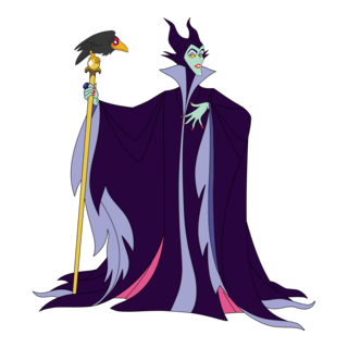Maleficent Logo PNG Vector