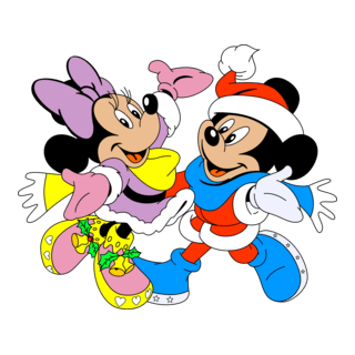 Minnie Mickie Logo PNG Vector