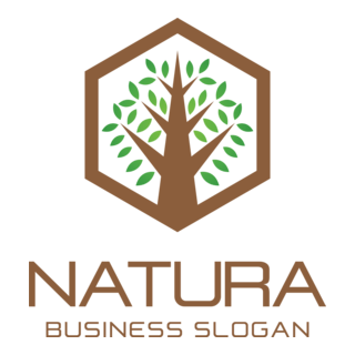 Modern Tree Logo PNG Vector