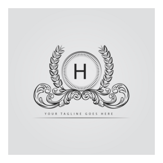 Ornamenta Emblem Logo PNG Vector