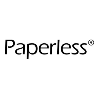 Paperless Logo PNG Vector