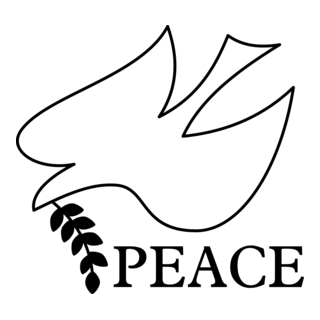 Peace sign Logo PNG Vector