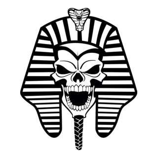 Pharaoh skull Logo PNG Vector