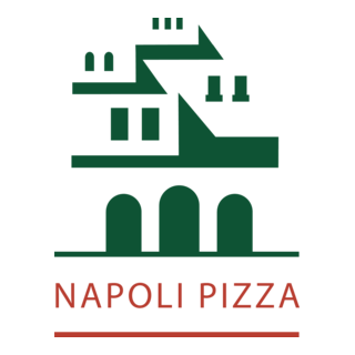 Pizza Napoli Building Logo PNG Vector