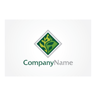 Plant Logo PNG Vector