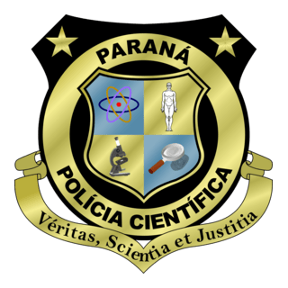 POLÍCIA CIENTÍFICA DO PARANÁ Logo PNG Vector