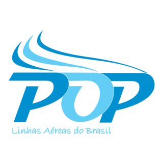 POP airlines Logo PNG Vector