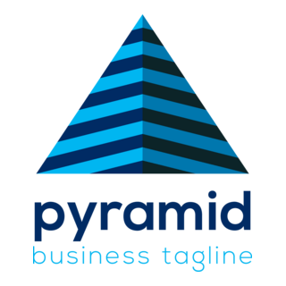 Pyramid Business Logo PNG Vector
