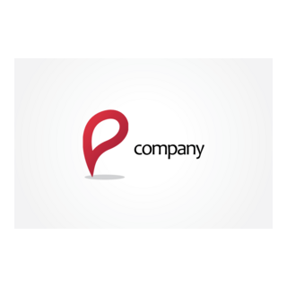 Red P Logo PNG Vector