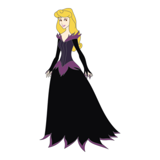 Sleeping Beauty Logo PNG Vector