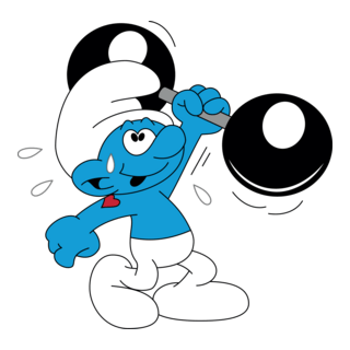 Smurf Logo PNG Vector