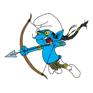 Smurf Logo PNG Vector