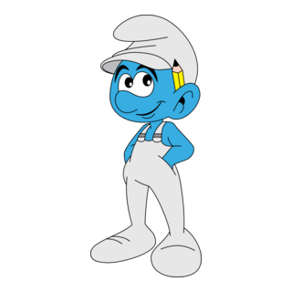Smurf Logo PNG Vector