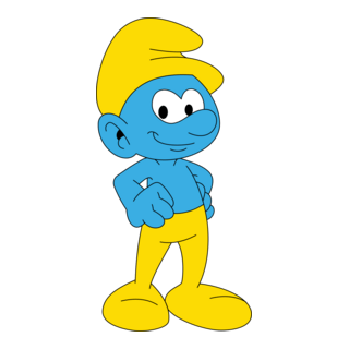 Smurf Logo PNG Vector