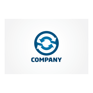 Spinning Letter S Logo PNG Vector