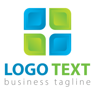 Square Business Logo PNG Vector
