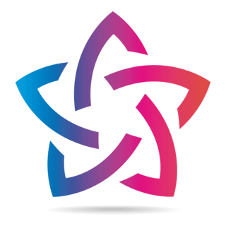 STAR SHAPE DESIGN Logo PNG Vector