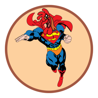 Super Rooster Logo PNG Vector