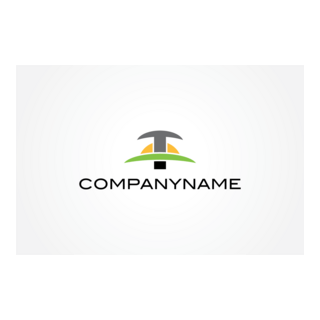 T Landscape Logo PNG Vector