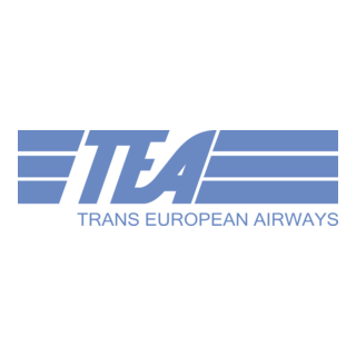 TEA Trans European Aiways Logo PNG Vector