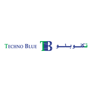 Techno Blue Logo PNG Vector