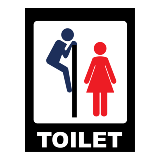 Toilet Logo PNG Vector