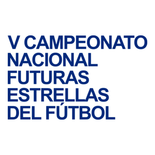 V Campeonato Nacional Futuras Estrellas Del Fútbol Logo PNG Vector