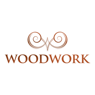 Woodwork Swirls Logo PNG Vector
