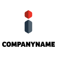 3D i Logo PNG Vector